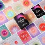 Affirmation Cards for Women, 63 Unique Positive Affirmation Cards, Daily Affirmations for Inspiration, Mindfulness, & Self-Care Gifts for Women