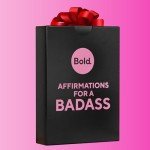 Badass Affirmation Cards - 100 Daily Motivational and Inspirational Affirmations for Women - Gifts for Women, Best Friend, and Self Care