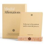 Intelligent Change Mindful Affirmations, 52 Positive Affirmation Cards for Women with Display Stand, Daily Affirmations for Inspiration, Mindfulness & Self Care, Unique Gifts for Women and Men