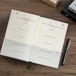 Soomeet The Gratitude Journal, Original Daily Gratitude & Reflection Journal a Day for More Happiness, Positivity, Affirmation, Productivity, Mindfulness & Self Care, Undated Daily Journal, Beige