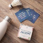 Affirmation Cards for Women | 52 Daily Inspirational & Motivational Quotes | Funny & Positive Mix for Self-Care, badass & sweary | Modern Design, Premium Printing | Birthday & Friend Gifts