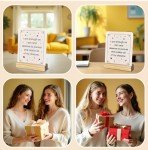 Gejoyse 60 Intelligent Change Mindful Affirmation Cards for Women with Display Stand Inspirational Motivational Positive Daily Cards for Women Spiritual Self Care Gifts for Womens Friend Her