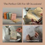 Intelligent Change Mindful Affirmations, 52 Positive Affirmation Cards for Women with Display Stand, Daily Affirmations for Inspiration, Mindfulness & Self Care, Unique Gifts for Women and Men