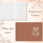 Tatuo 24 Pcs Positive Affirmation Notebooks Inspirational Quote Notebook Small Motivational Encouragement Notepads Daily Affirmations Journal for Women Men Stress Relief and Self Care Gift (Sketch)