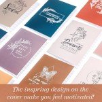 Tatuo 24 Pcs Positive Affirmation Notebooks Inspirational Quote Notebook Small Motivational Encouragement Notepads Daily Affirmations Journal for Women Men Stress Relief and Self Care Gift (Sketch)