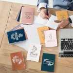 Tatuo 24 Pcs Positive Affirmation Notebooks Inspirational Quote Notebook Small Motivational Encouragement Notepads Daily Affirmations Journal for Women Men Stress Relief and Self Care Gift (Sketch)