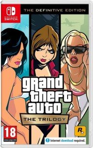 Grand Theft Auto: The Trilogy (The Definitive Edition) - For Nintendo Switch