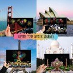 Scratch Art Book for Adults - Colorful City Series Scratch Art | Scratch Painting Foil Art for Adults | Scratch and Sketch City Series Books | Foil Engraving Scratch Art Adult (City Series)