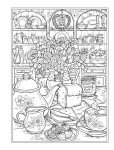 Creative Haven Country Kitchen Charm Coloring Book (Adult Coloring Books: In The Country)