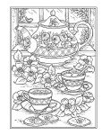 Creative Haven Afternoon Tea Coloring Book (Adult Coloring Books: Food & Drink)