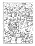 Creative Haven Country Kitchen Charm Coloring Book (Adult Coloring Books: In The Country)