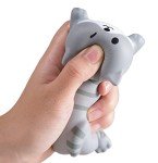 Cityhermit Cute Wrist Rest Support for Mouse Keyboard Computer Elbow Pad Arm Rest for Desk Ergonomic Kawaii Office Supplies Slow Rising PU Mouse Pad Cat