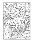 Creative Haven It's a Cat's World! Coloring Book (Adult Coloring Books: Pets)