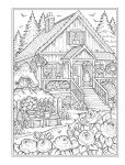 Creative Haven Small-Town Charm Coloring Book (Adult Coloring Books: In The Country)