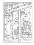 Creative Haven Main Street Coloring Book (Adult Coloring Books: USA)