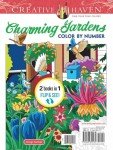 Creative Haven Charming Gardens Coloring Book (Creative Haven Coloring Books)