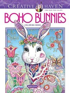 Creative Haven Boho Bunnies Coloring Book (Adult Coloring Books: Animals)