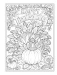 Creative Haven Autumn Charm Coloring Book (Adult Coloring Books: Seasons)