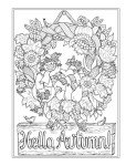 Creative Haven Autumn Charm Coloring Book (Adult Coloring Books: Seasons)