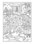 Creative Haven Charming Gardens Coloring Book (Creative Haven Coloring Books)