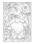 Creative Haven Garden Gnomes Coloring Book (Adult Coloring Books: Fantasy)