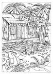 Creative Haven Summer Scenes Coloring Book (Adult Coloring Books: Seasons)