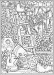 Creative Haven Country Gardens Coloring Book (Adult Coloring Books: In The Country)