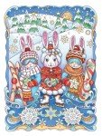 Creative Haven Boho Bunnies Coloring Book (Adult Coloring Books: Animals)