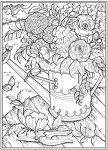 Creative Haven Country Gardens Coloring Book (Adult Coloring Books: In The Country)