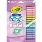 Crayola 20ct Pastel Supertip Markers