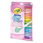Crayola 20ct Pastel Supertip Markers