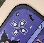 Large Mouse Pad Cute Desk Mat for Keyboard and Mouse, Kawaii Desk Accessories Anime Thicken Pink Desk Mat for Gaming or Home Office Work (Black)