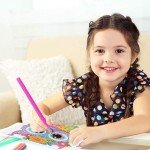 AOSGEDY 4 Pieces Cartoon Diamond Art Kits for Kids, Cute Animals DIY Diamond Art Painting for Adults Beginner, Kids' Mosaic Kits 5D Full Round Drill Gem Art for Home Wall Decor Kids 6X6 inch