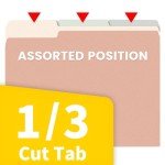 SUNEE File Folders, 30 Pack Manilla Folders 8.5 x 11, Colored File Folders Home Office School Supplies for Documents Files Paper,6 Pastel Colors