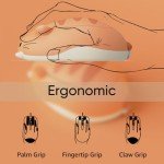 Akko Cat Theme Wireless Gaming Mouse, 2.4G GHz with a USB Receiver, Cute Optical Cordless Cartoon Mice for Computer/Laptop/Desktop/PC, Compatible with Mac/Win Orange Kate