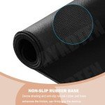 AYKDTFN Cute Colorful Cloud and Star Desk Mat, Watercolor Pink Extended Large Gaming Mouse Pad, Computer Keyboard Laptop Girl Kawaii Mousepad for Work, Game, Office and Home, XL