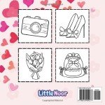 Pretty Things: A Girly Coloring Book for Fun & Relaxation: Bold and Easy, Simple and Big Illustrations for Stress Releif for Adults and Kids (Cozy Kawaii Girl Series)