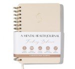 LIFTINSPIRE CO. FINDING BALANCE Mental Health Journal – 6-Month Daily Journal with Prompts for Mindfulness, Self-Care & Healing – Anxiety & Depression Relief – Beige Spiral
