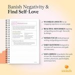 Switch Research Self-Love Journal - Self Care Journal for Women with Prompts - Mindfulness & Gratitude Journal, Therapist Recommended for Self Reflection & Personal Growth - Guided Writing Notebook A4