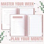Planners with Purpose Self Care Journal – Guided Daily Reflection Notebook to Support Mental & Physical Health Habits – Self Love Manifestation & Affirmations Planner - Personal Growth Goals Happiness