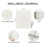 And Per Se Wellness Journal, 91 Days Self-Care Journal to Practice Positive Thinking, Mindfulness & Reflection, Undated Daily Wellness Planner For Women & Men(Beige)