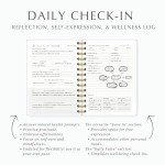 LIFTINSPIRE CO. FINDING BALANCE A 100-DAY Mental Health Journal – Daily Journal with Prompts for Mindfulness, Self-Care & Healing – Anxiety & Depression Relief