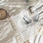 LIFTINSPIRE CO. FINDING BALANCE Mental Health Journal – 6-Month Daily Journal with Prompts for Mindfulness, Self-Care & Healing – Anxiety & Depression Relief – Beige Spiral