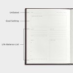 And Per Se Wellness Journal, 91 Days Self-Care Journal to Practice Positive Thinking, Mindfulness & Reflection, Undated Daily Wellness Planner For Women & Men(Beige)