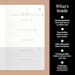 Intelligent Change The Five Minute Journal - Original Daily Gratitude Journal 2025 for Happiness, Mindfulness & Reflection - Daily Affirmations - Undated Planner Gifts for Women & Men