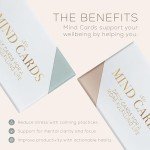 LSW London Mind Cards | 45 Cards for Daily Rituals, Gratitude & Journaling | Simple Steps to Positive Habits, Self Care for Busy Lives & Careers | For Women & Men