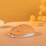 Akko Cat Theme Wireless Gaming Mouse, 2.4G GHz with a USB Receiver, Cute Optical Cordless Cartoon Mice for Computer/Laptop/Desktop/PC, Compatible with Mac/Win Orange Kate