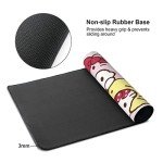 Kawaii Girly Cute Gaming Mouse Pad, Long Extended XXL Desk Mat, Extra Large Girl Anime Mousepad Keyboard Pads for Work Game Office Home, 35.4'' X 15.7''