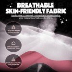 MEENICE Pink Gaming Chair Cute with Cat Ears Paw Lumbar and Cushion,Ergonomic Computer Chair with Footrest,Reclining PC Game Chair for Girl Computer Chair 300lbs for Adult