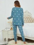Blooming Jelly Womens Cute Pajama Sets Winter Pajamas Pj Set Fall Loungewear Pjs Lounge Pajamas 2025 (XX-Large, Blue)